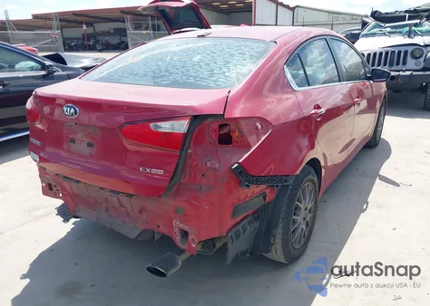2015 Kia Forte Ex z USA, uszkodzony, nr VIN KNAFZ4A88F5309963